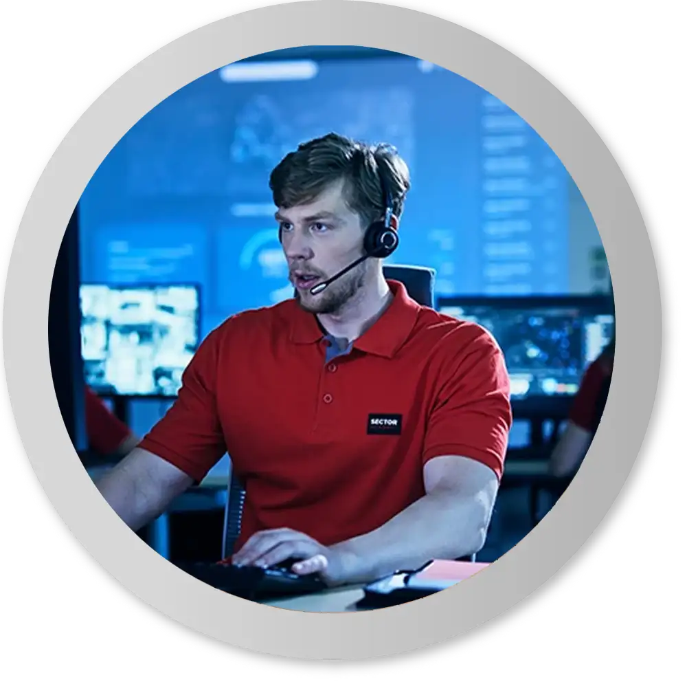 Intelligent, monitored security