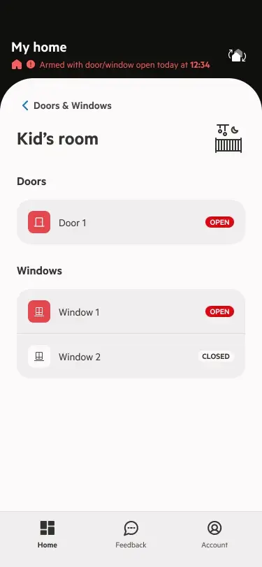 Door and window control